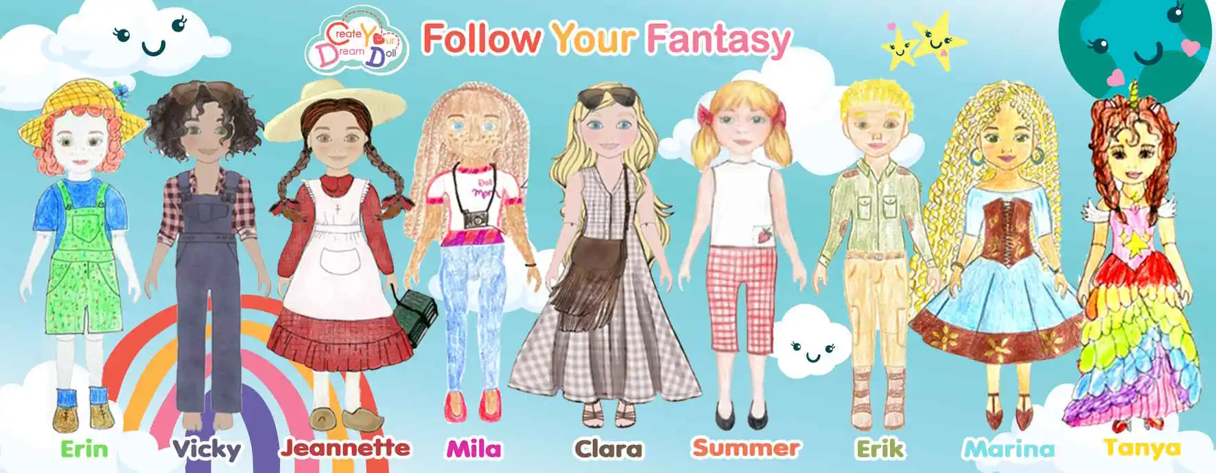 Create Your Dream Doll Doll Series